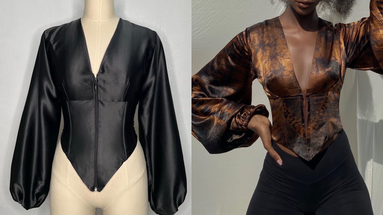 How To Make This Under Bust Corset Top.