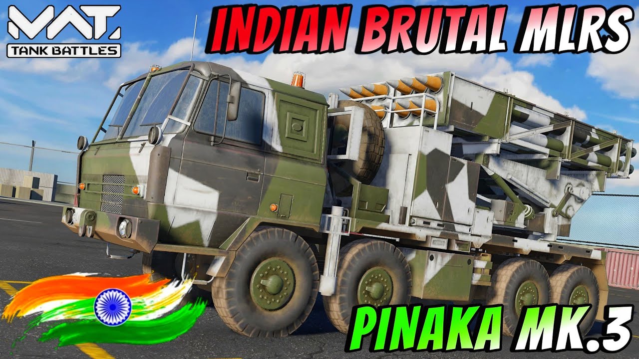 PINAKA MK.3 - Indian Most Deadliest Mlrs 🔥 MWT : TANK BATTLES 