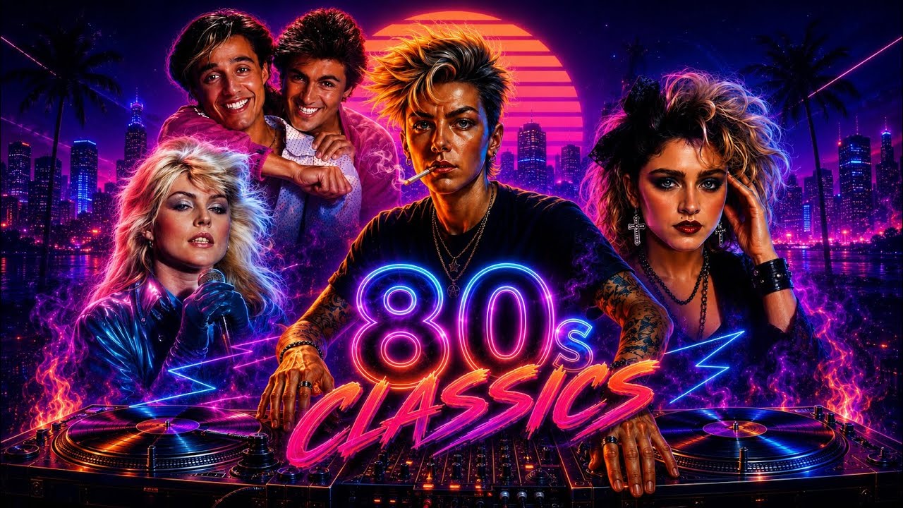 80s CLASSICS & DISCO PARTY HITS MEGAMIX 🕺🏻 Pop｜Synthpop｜Rock｜VARIÉTÉ (WHAM!, Blondie, CHIC, MJ...++)