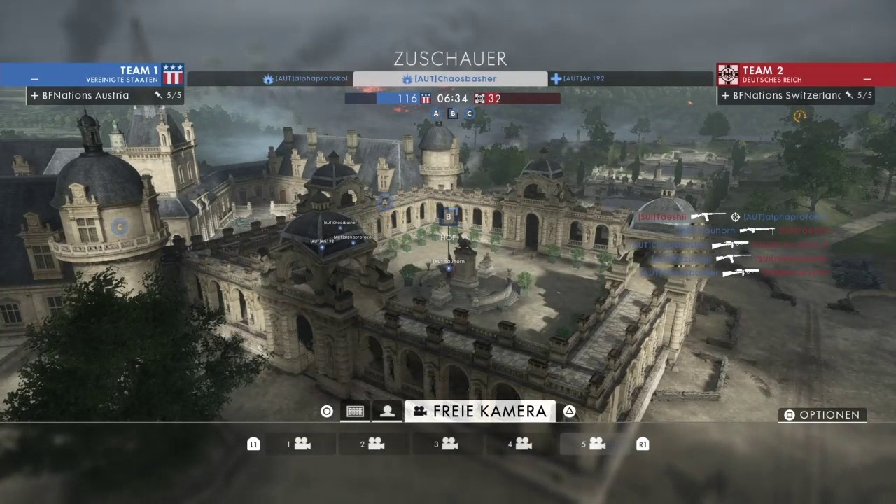 BFNations: Austria vs Swiss: Austria Win 