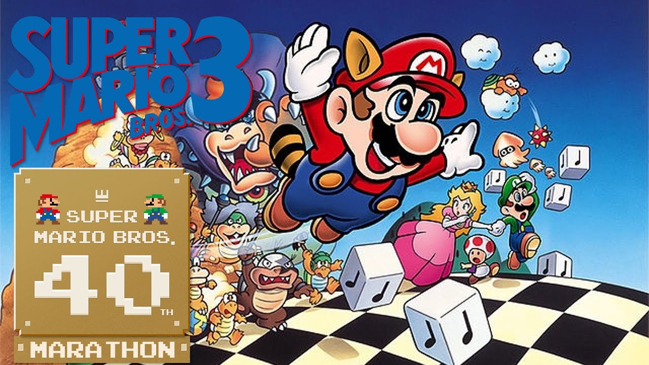 Super Mario Bros. 3 (1990) 100% Playthorugh | Super Mario Bros. 40th Anniversary Marathon
