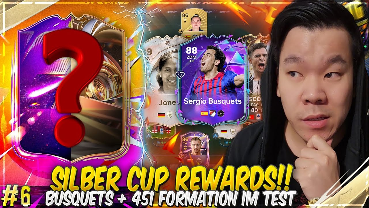 SILBER CUP REWARDS 🔥🔥 EOAE BUSQUETS + 451 FORMATION IM RIVALS TEST 😮 EAFC 26 PS5 RTG TAG 6