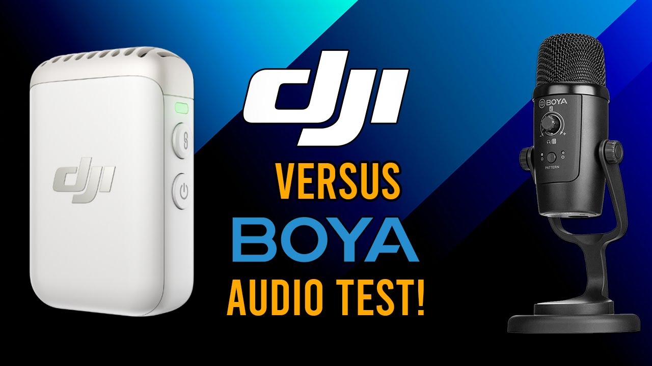 DJI Mic 2 vs Boya Condenser Mic