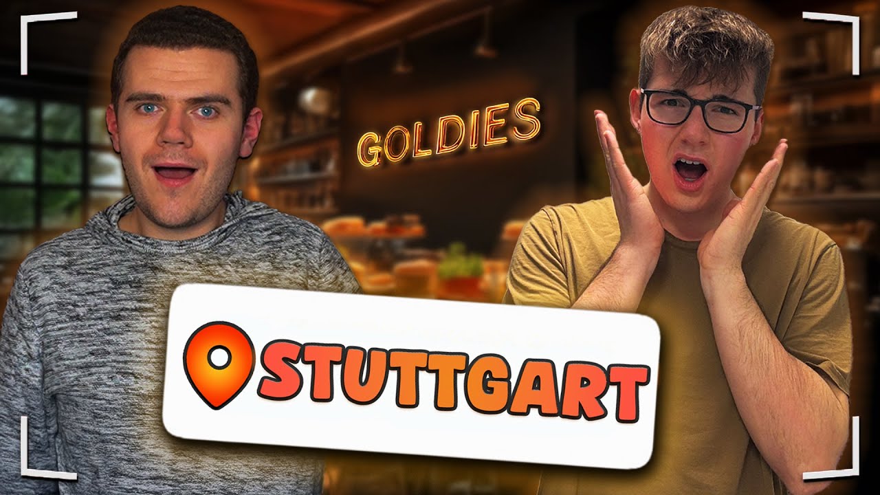 Die BESTEN Foodspots in Stuttgart 😱 (Goldies Smashburger Edition)