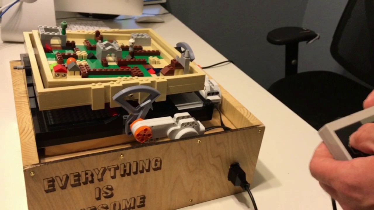 Awesome Lego Maze