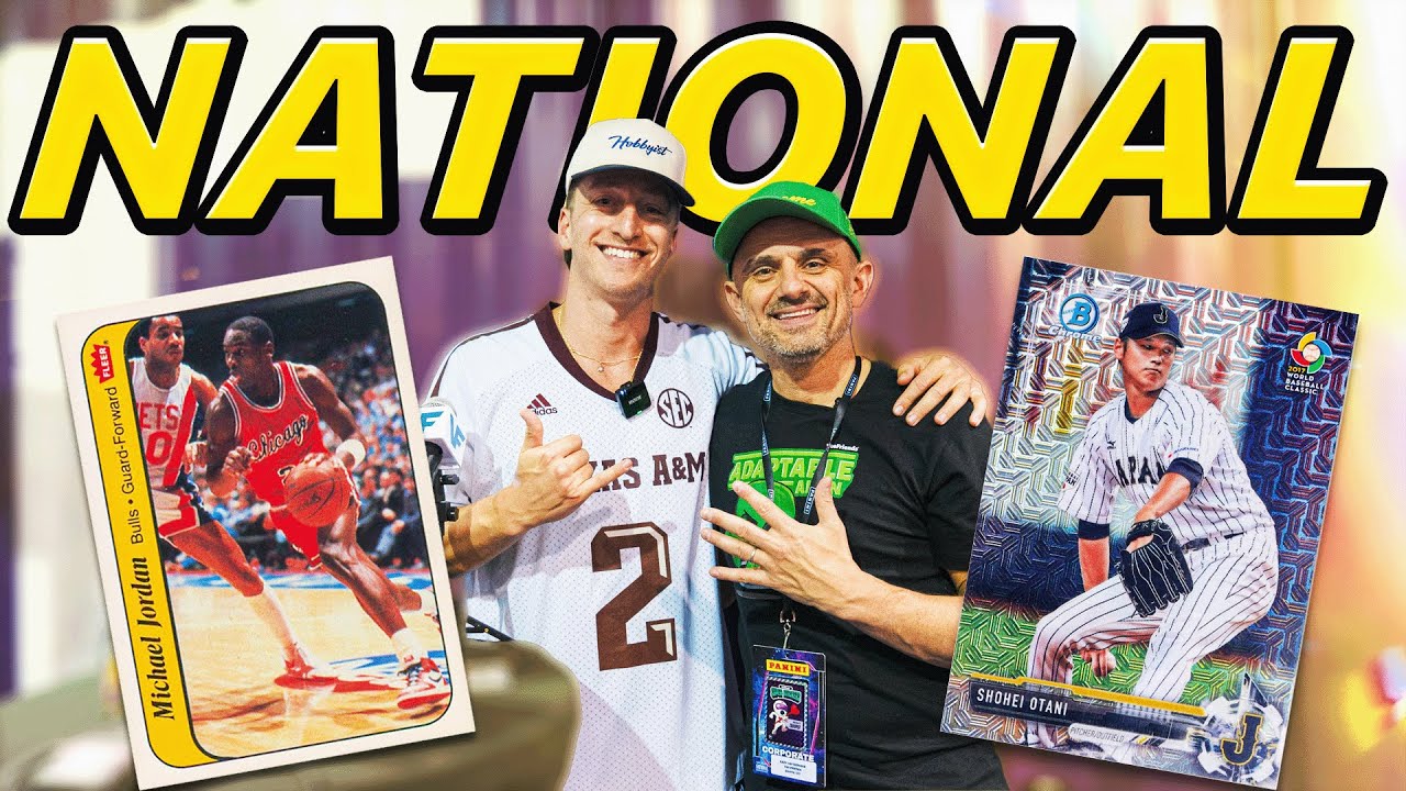 Buying a JORDAN COLLECTION at The National Sports Card Show