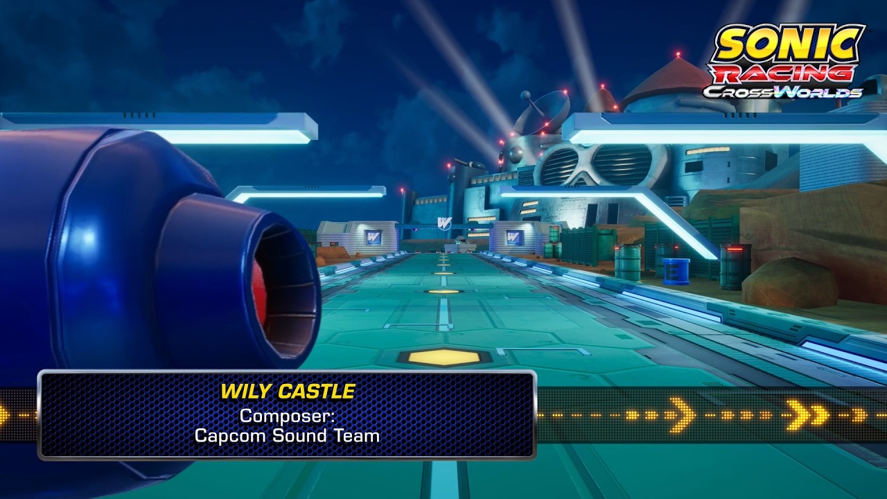 【ロックマン】Wily Castle ｜『ソニックレーシング クロスワールド』BGM