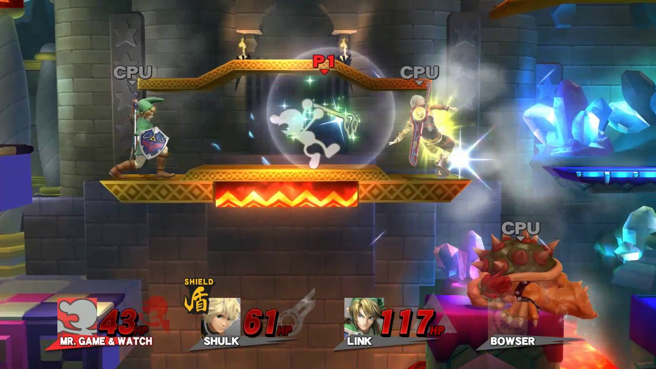 Super Smash Bros Wii U - Crazy Stamina Match - 1 player