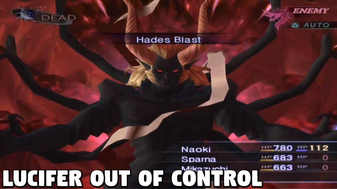 Shin Megami Tensei 3 Nocturne LOW LEVEL [Hardtype] - Lucifer out of Control