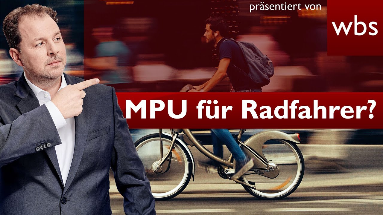 #MPU: Idiotentest auch f&uuml;r Fahrradfahrer? | Rechtsanwalt Christian Solmecke