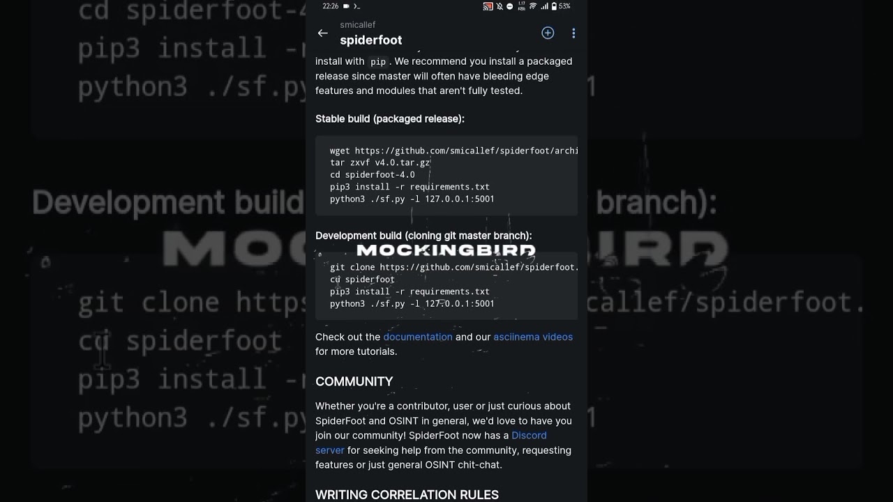 Spiderfoot : Best Tools For Information Gathering
