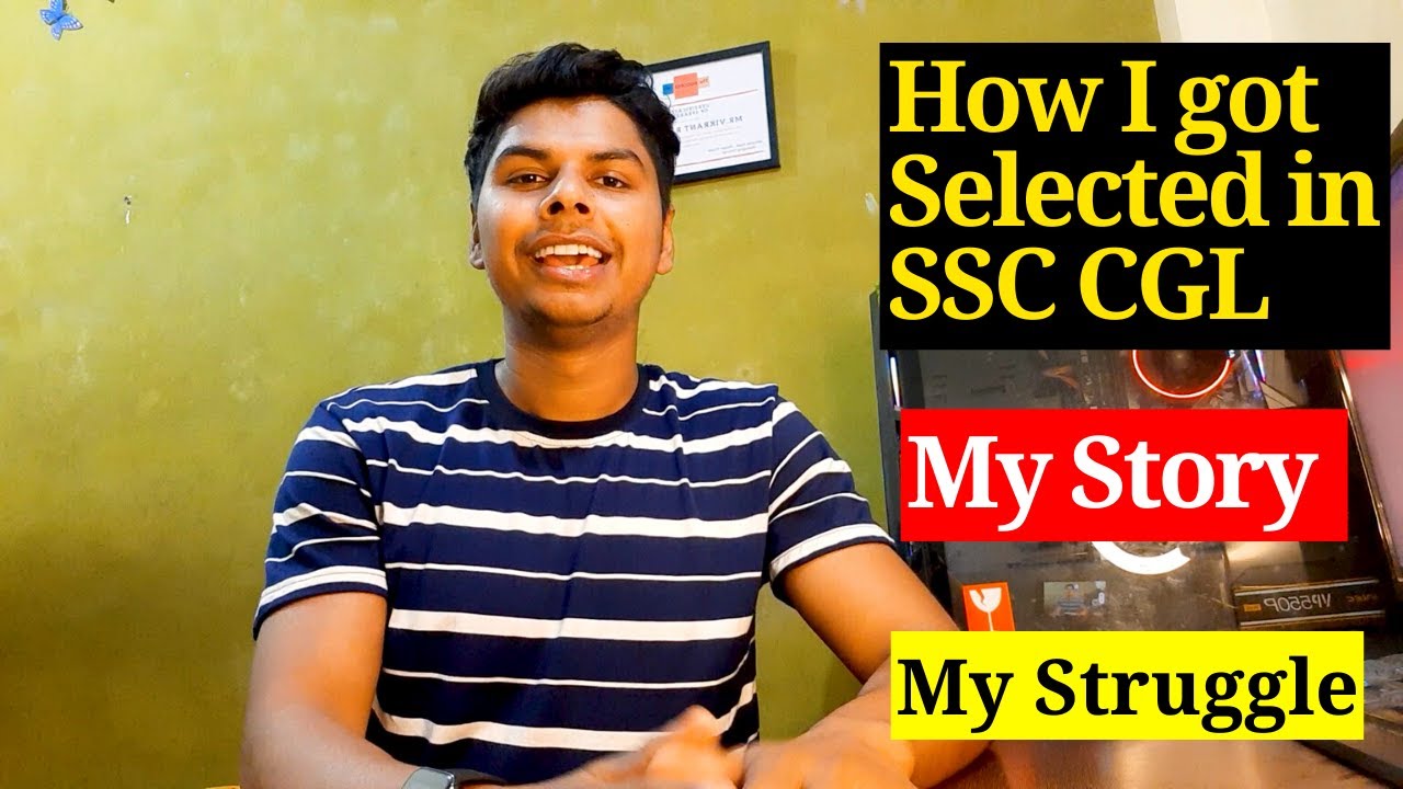 HOW I GOT SELECTED IN SSC CGL 2018 | MY STORY ✌✌