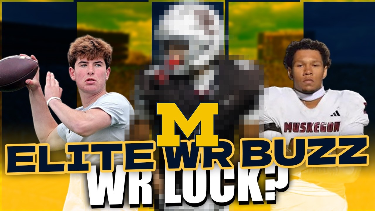 🚨 EXPERT PICK: Why this Recruit is the ULTIMATE WR Lock for Michigan! 〽️
