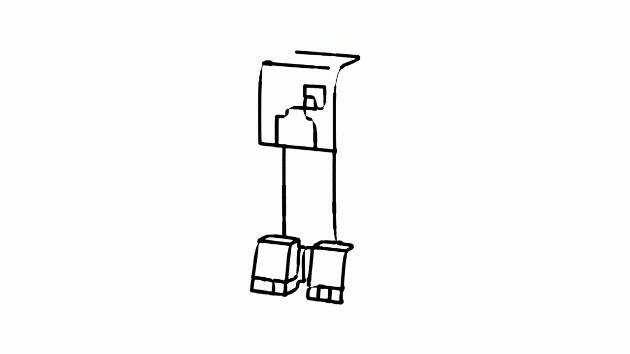 マインクラフト・クイラーの描き方 | 簡単ステップバイステップ