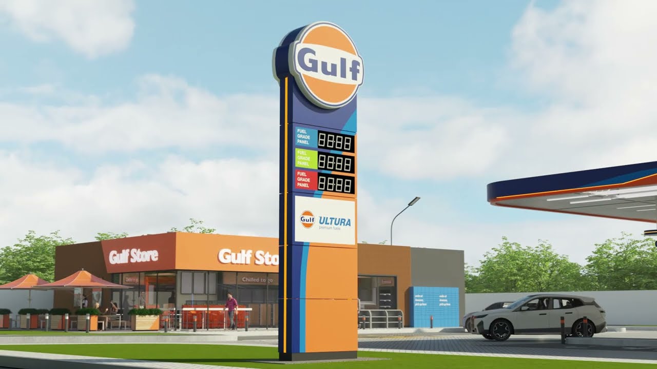 Gulf Fuels Retail - Updated Visual Identity Unveiled