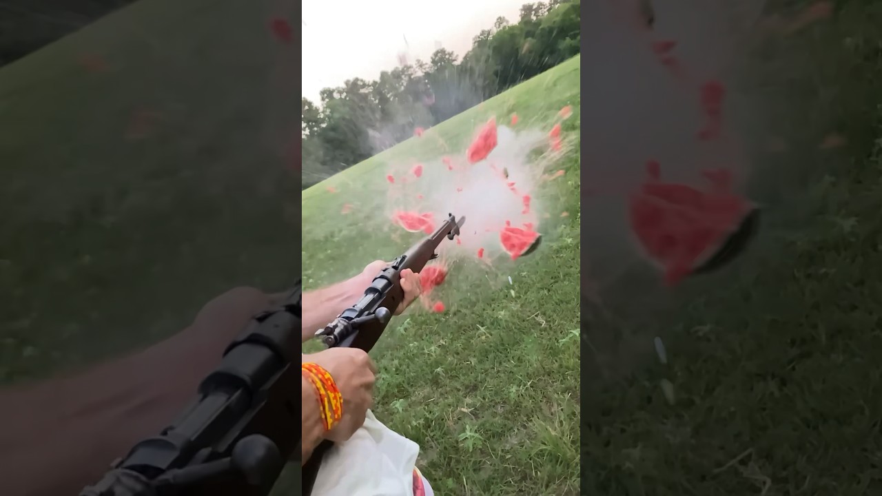 Mauser 98 vs Watermelon 🍉