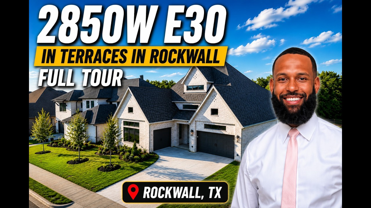 Inside Perry Homes&rsquo; BEST 2850W Plan in Rockwall, TX 🔥