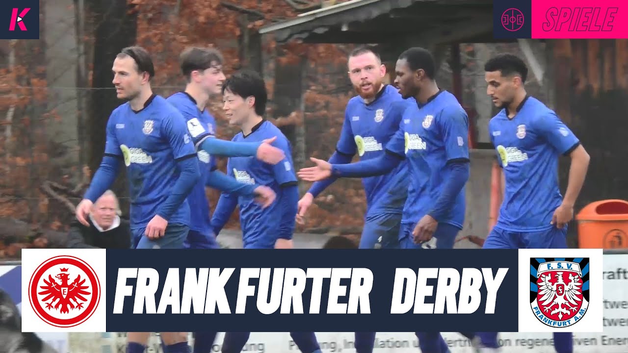 Stadtderby in Frankfurt: Eintrachts U21 im Test gegen FSV | Eintracht Frankfurt II - FSV Frankfurt
