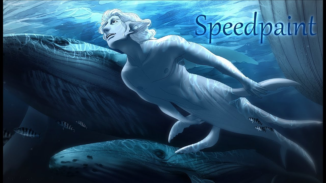 Whale Mermaid - Mermay Speedpaint!