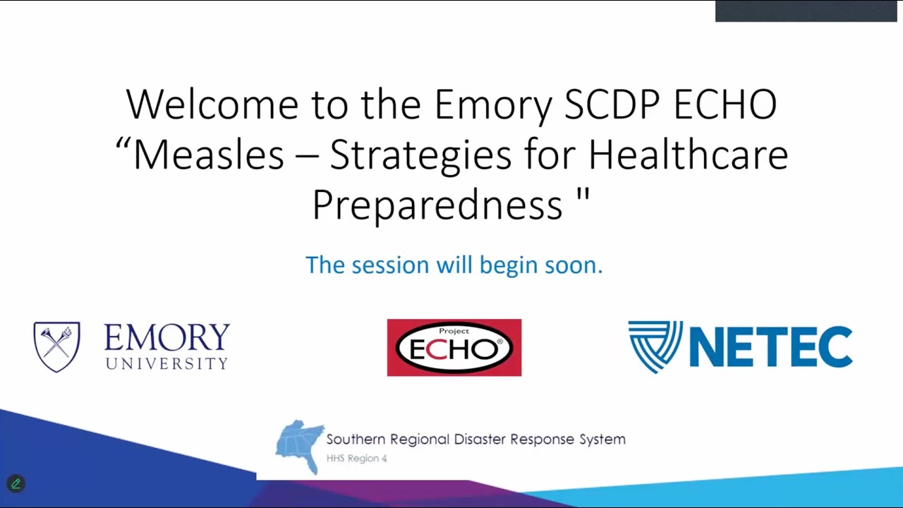 Measles - Strategies for Healthcare Preparedness: November 20, 2025