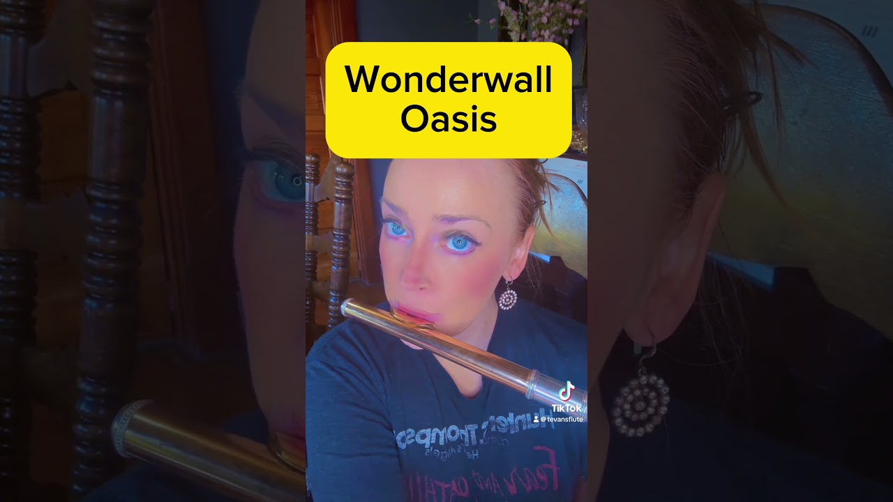 Wonderwall - Oasis (Flute Cover 🎶) #flute #music #flutemusic #flutecover #oasis