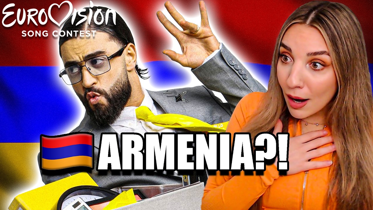 РЕАКЦИЯ НА ЕВРОВИЗИОН АРМЕНИИ 2026 🇦🇲 | Симон - Палома Румба