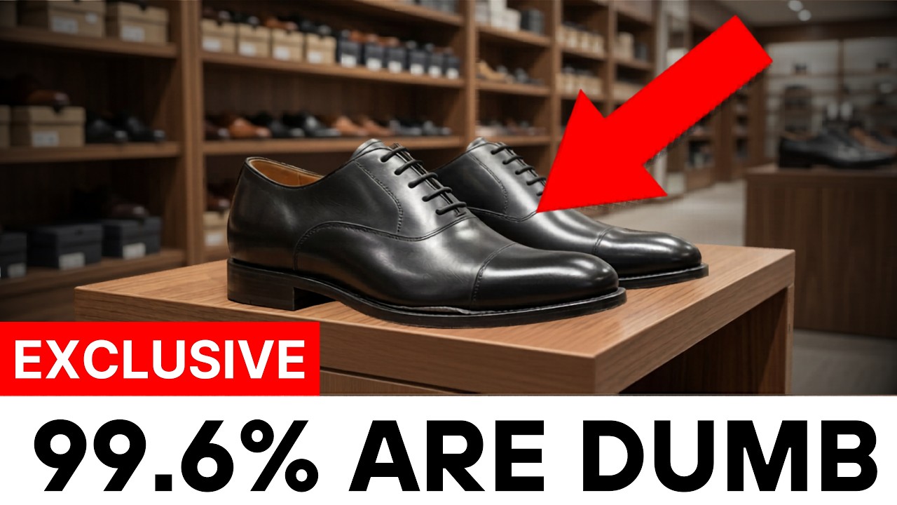 10 Luxury Dress Shoe Brands Only DUMB People Buy