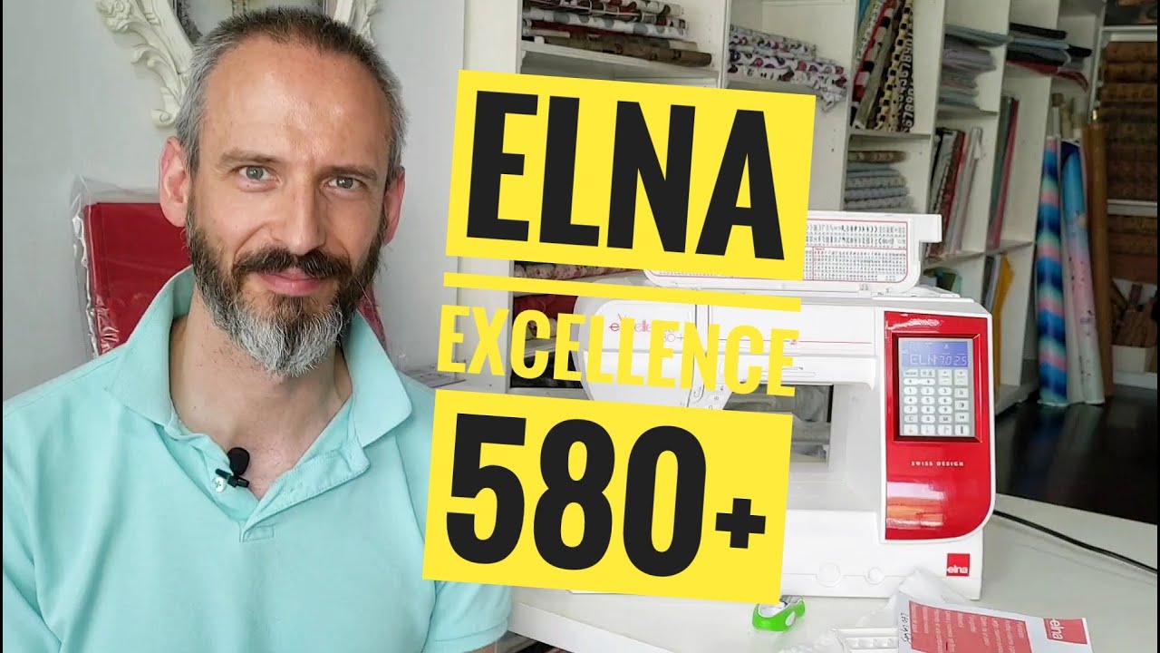 Apresentação e funcionamento da ELNA eXcellence 580+ e comparação com a 680+