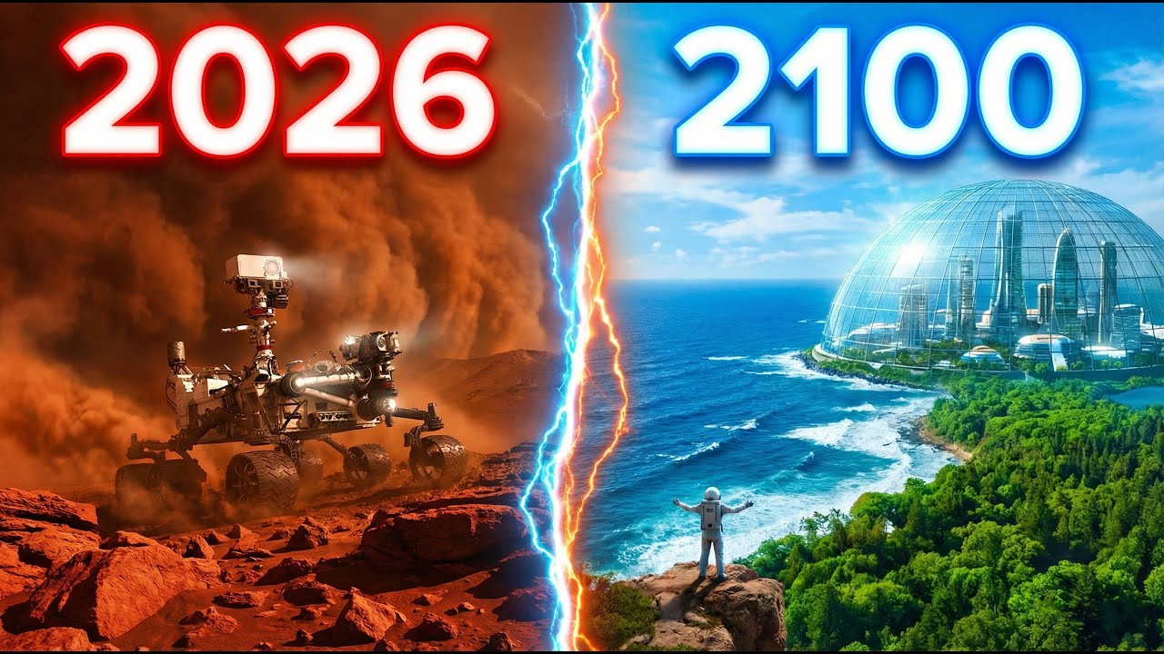 Evolution of Mars: 2030 to 2100 (Hyper-Realistic Timelapse)