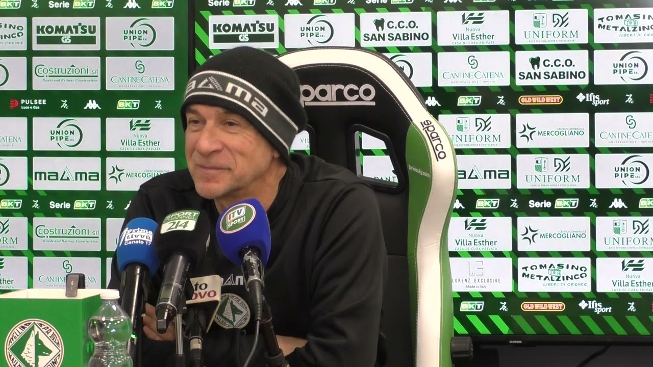 BALLARDINI all'AVELLINO, la CONFERENZA di presentazione INTEGRALE