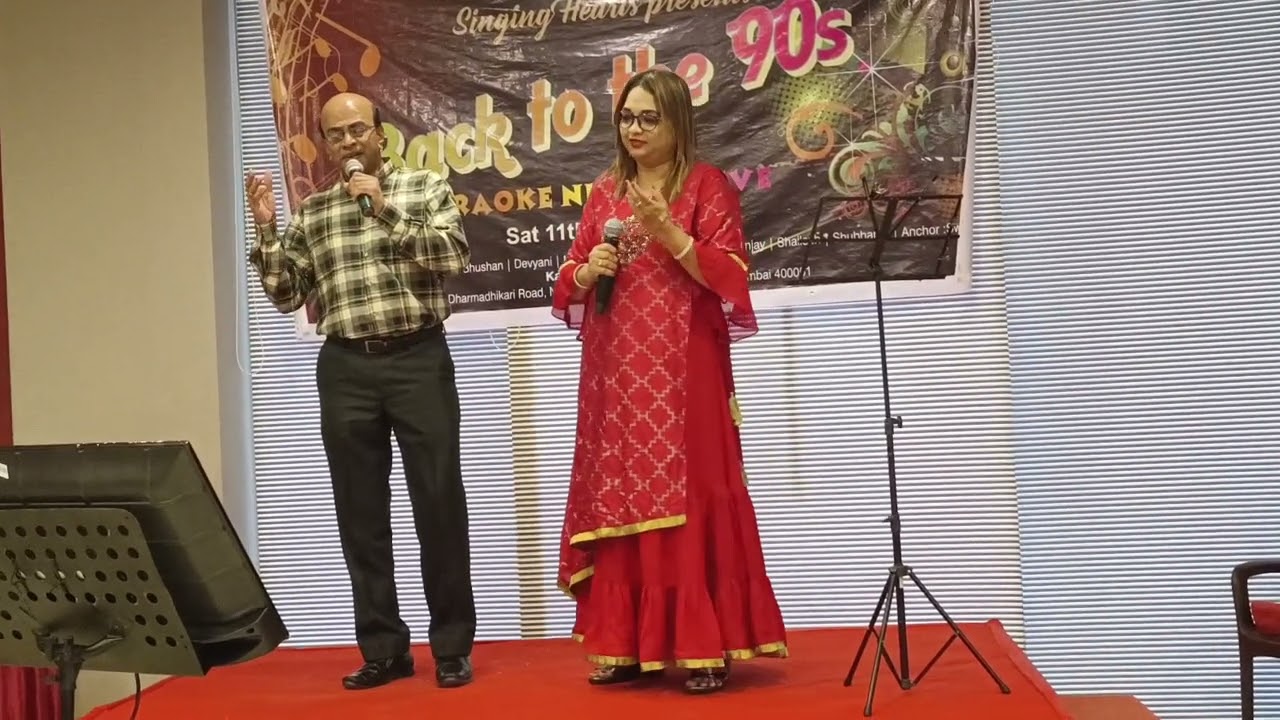 Dheere dheere se meri zindagi mein aana with Amol at Kalpataru sparkle hall,Bandra East