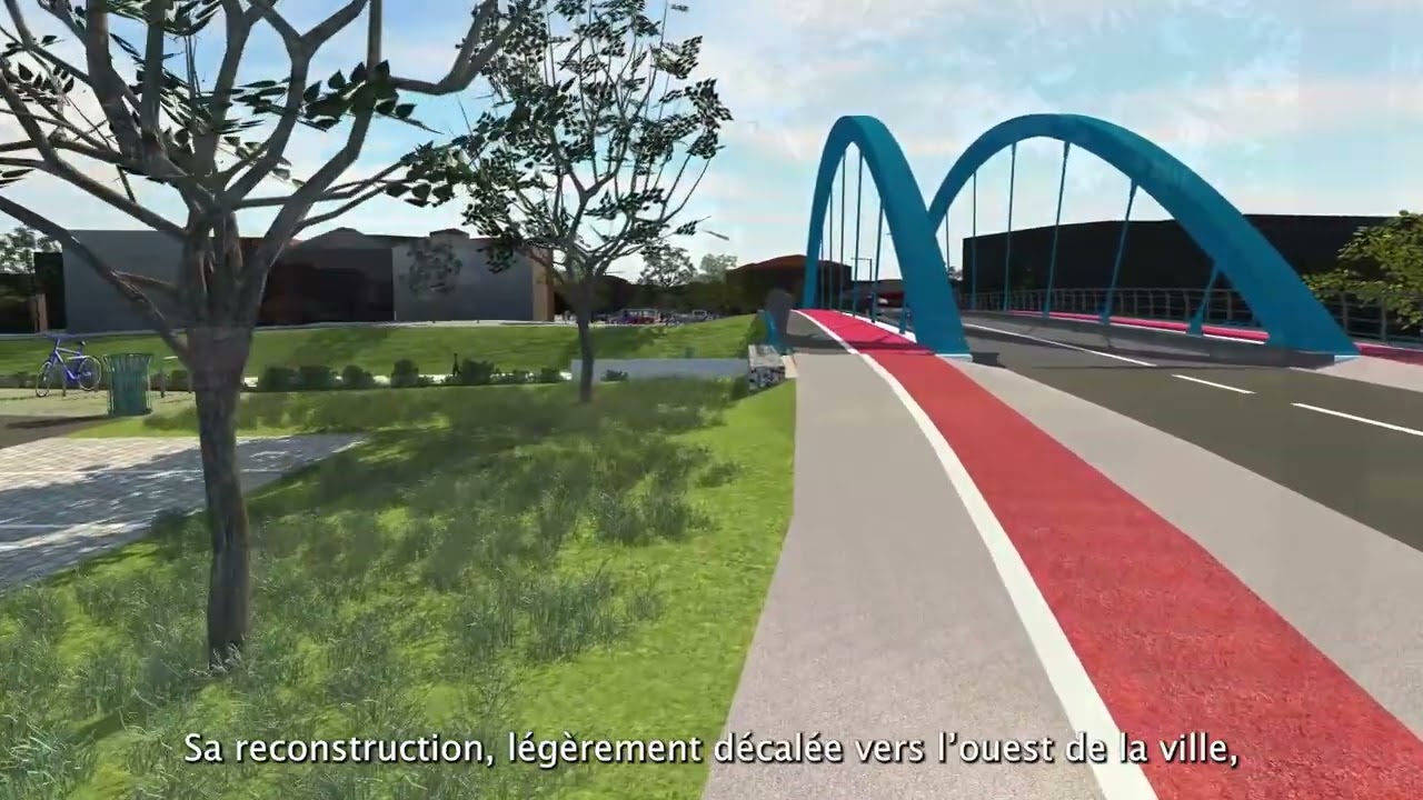 Le Pont de l'Attargette fait peau neuve à Armentières !