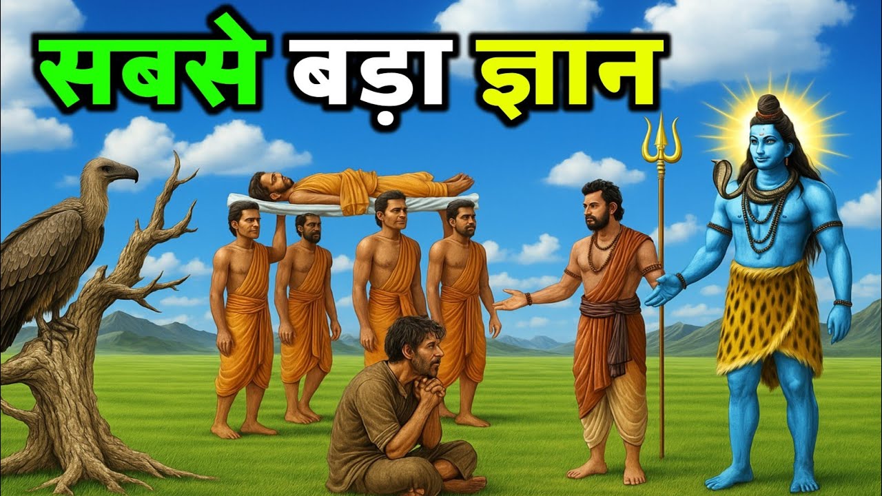 एक गिद्ध ने बताया - संसार का सबसे बड़ा जान कौन सा है , 8 ज्ञान की बाते जान लो कभी गरीब नहीं रहोगे