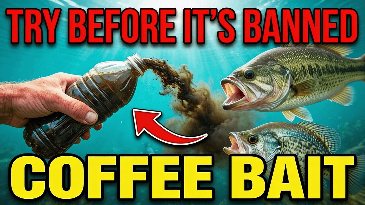 Coffee Grounds Trick Draws Trophy Fish — Try Before It's Banned!