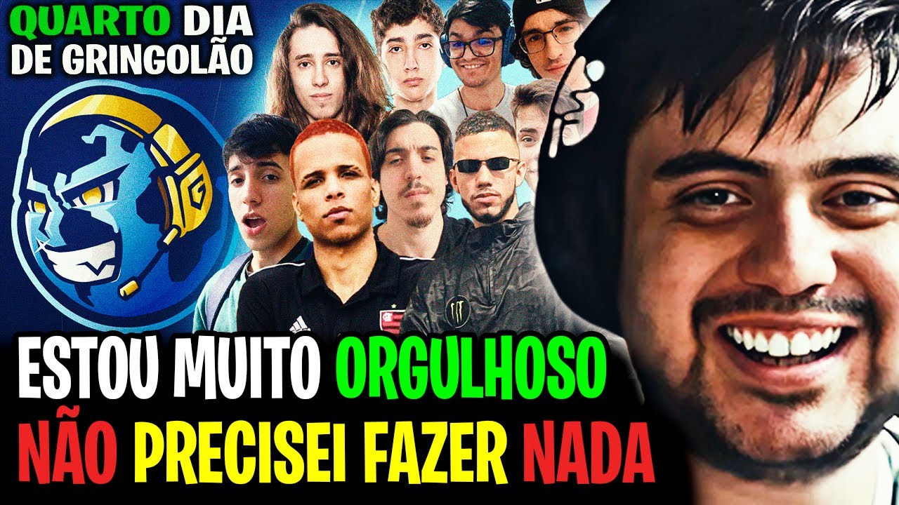 QUARTO DIA de GRINGOLÃO! ETERNOS PROTAGONISTAS NO TOPO? COACH TOCKERS REAGE ao SUPER CONTEÚDO