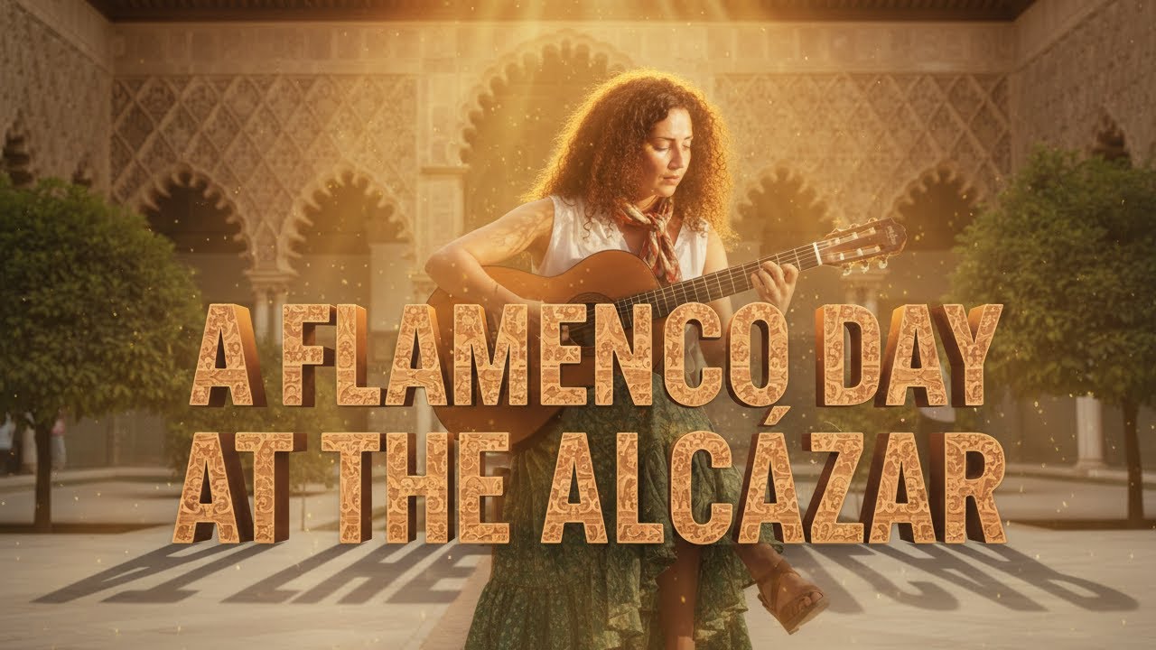 🎸 A Flamenco Day at the Alcázar ☕ | Relaxing Spanish Guitar for Work, Study & Coffee 💃🏻