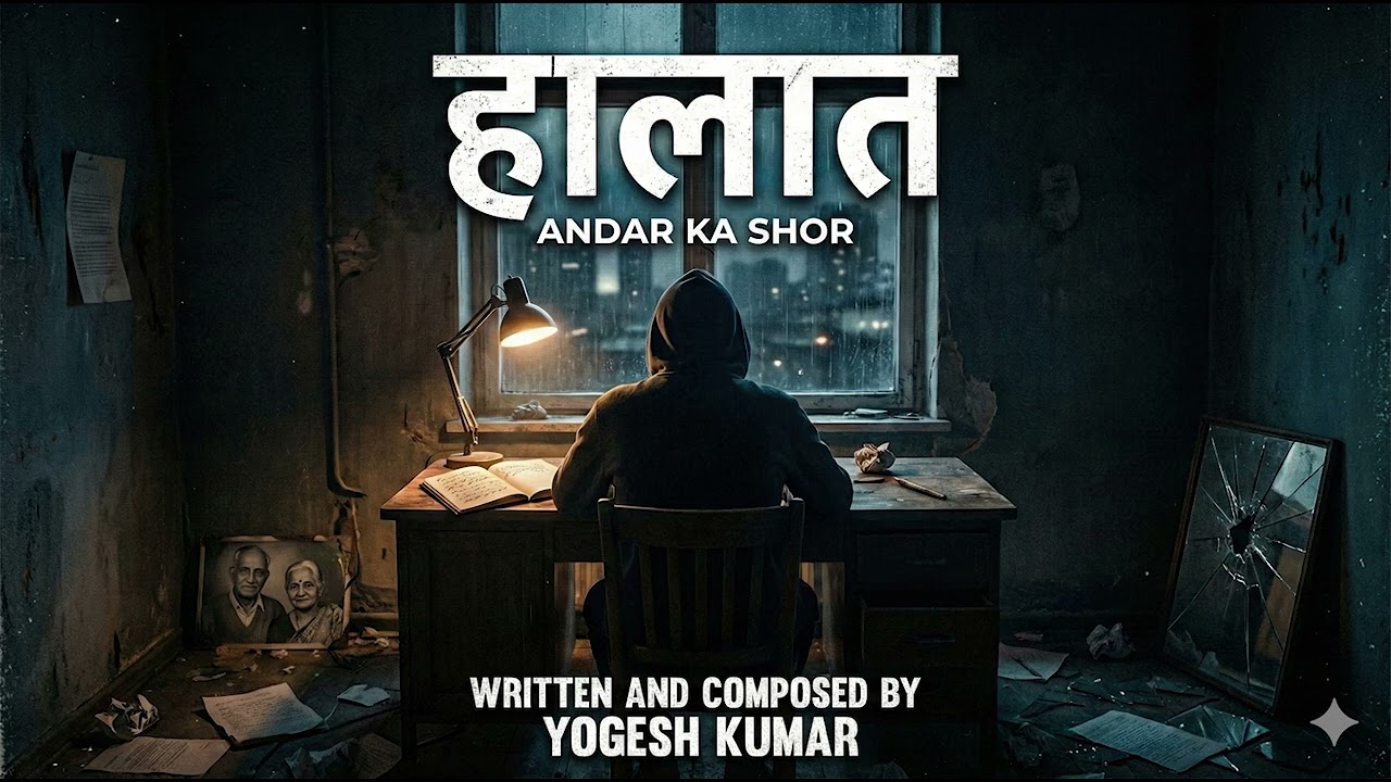 HALAAT - The Noise Inside | Emotional Rap by Yogesh Kumar | Real Talk
