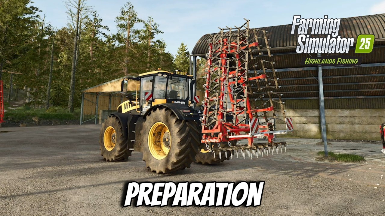 Подготовка участка Кинлайг №38 - Farming Simulator 25 FS25 XBOX
