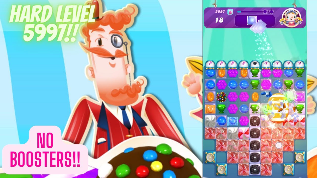 Candy Crush Saga Level 5997 | No Boosters