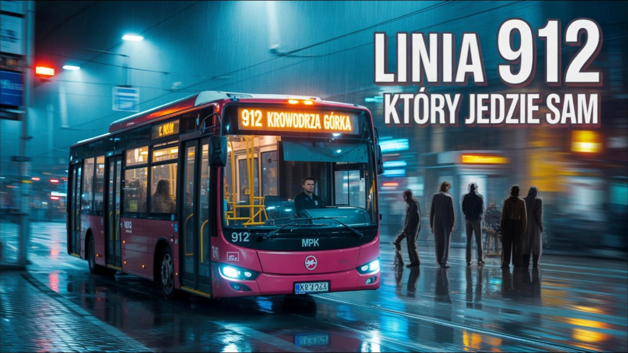 Linia 912 – nocny autobus, który nie wraca do zajezdni | @AktaNiewyjasnione | AUDIOBOOK
