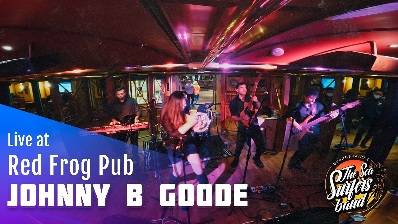 Johnny B Goode - Sea Surfers Band Live at Red Frog Pub (Carnival Splendor)