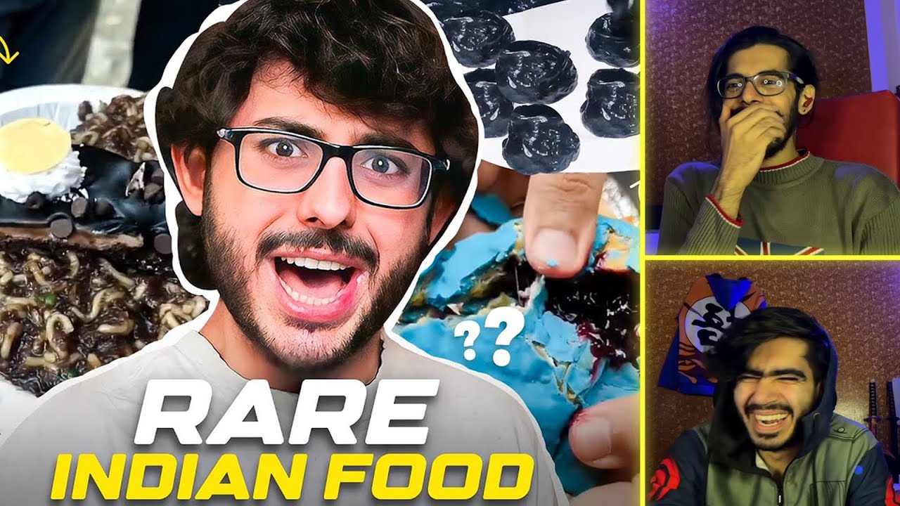 RARE INDIAN STREET FOOD 😂