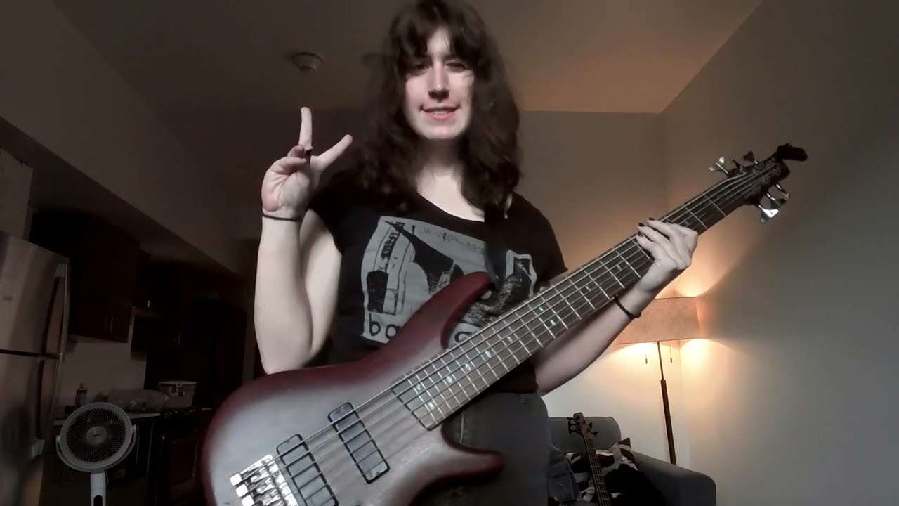 high on fire - 10,000 years (bass cover)