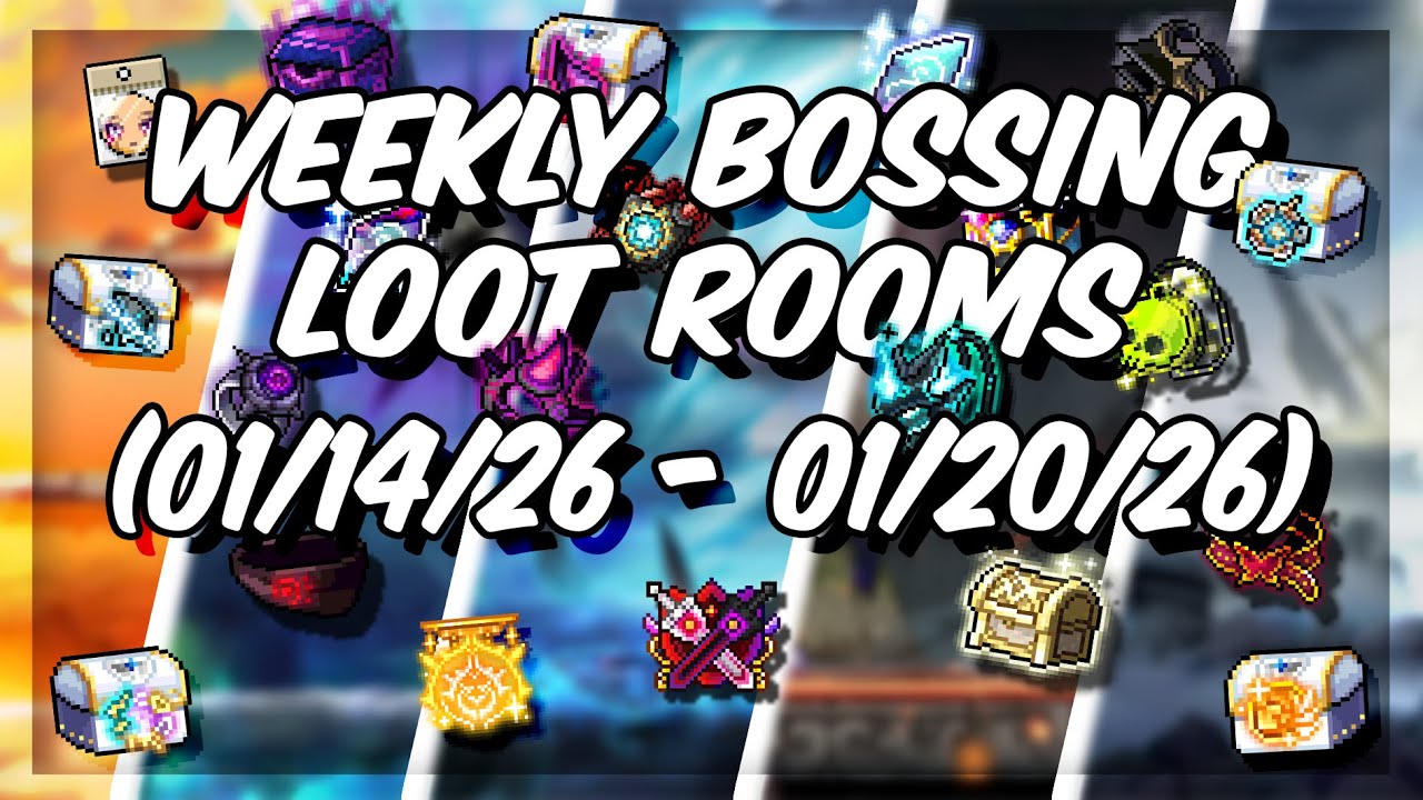 『GMS Kronos』Weekly Bossing Loot Rooms | January 14th - 20th