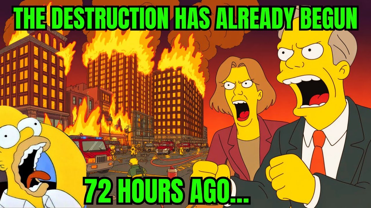 INCREDIBLE! THE SIMPSONS’ PREDICTIONS FOR THE NEXT 5 MONTHS ABOUT AMERICA ARE INSANE
