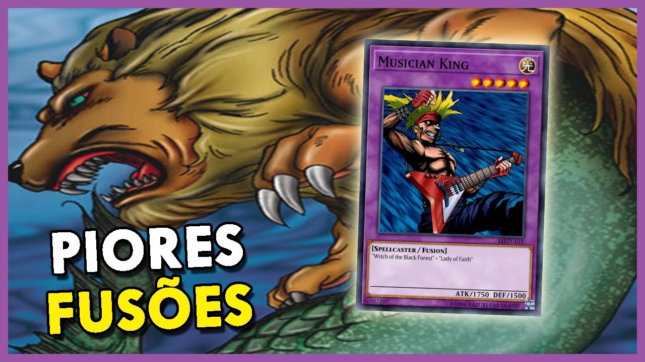 AS PIORES FUSÕES DE YU-GI-OH!