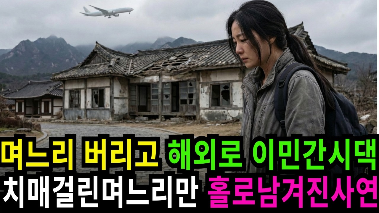 며느리 버리고 해외로 이민 간 시댁, 치매 걸린 며느리만 홀로 남겨진 사연