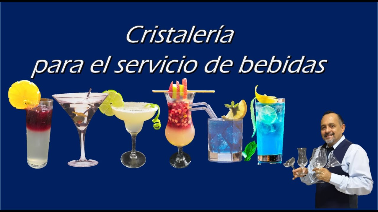 Cristalerìa para el servicio de Bebidas /El Alquimista