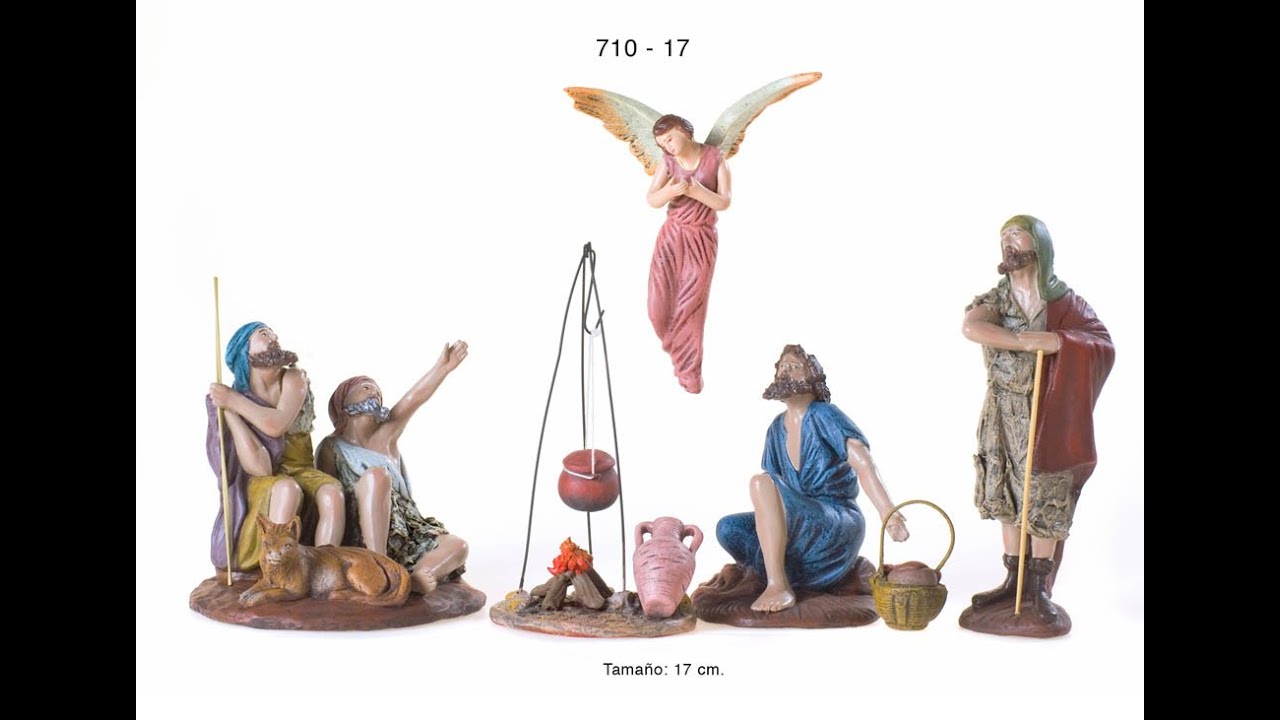 Figuritas para el Belén de Arcilla, como se hace las figuras de Navidad  Belenes Laravid
