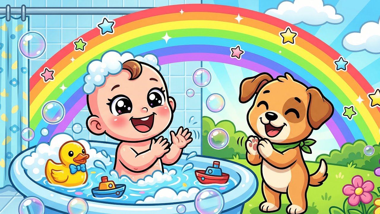 Bath Song + If You're Happy - Nursery Rhymes & Kids Songs | If You Are Happy Song